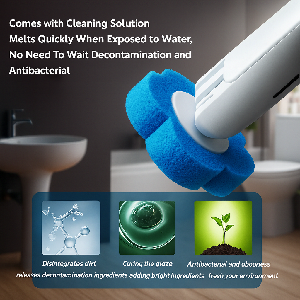 Pristina PureClean – Premium Eco-friendly Toilet Brush & Holder Set